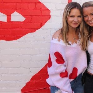 Miracle heart sweater